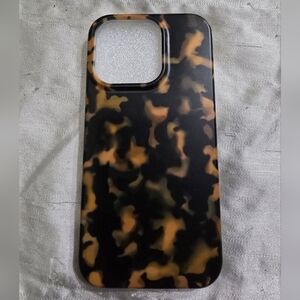 NIB Hi Space Leopard Print TPU Protective Cell Phone Case For iPhone 15 Pro